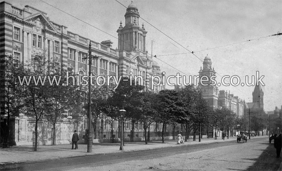 New Royal Infirmary, Manchester. c.1908